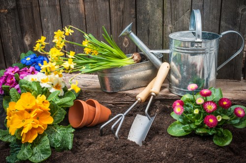 Customer complaint review for landscaping work